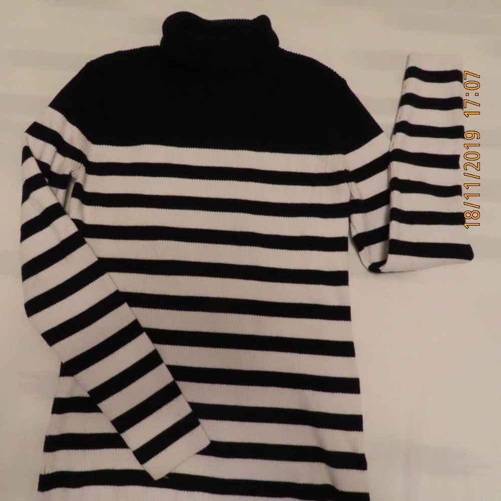 Liz Claiborne Sz M Turtle Neck knit